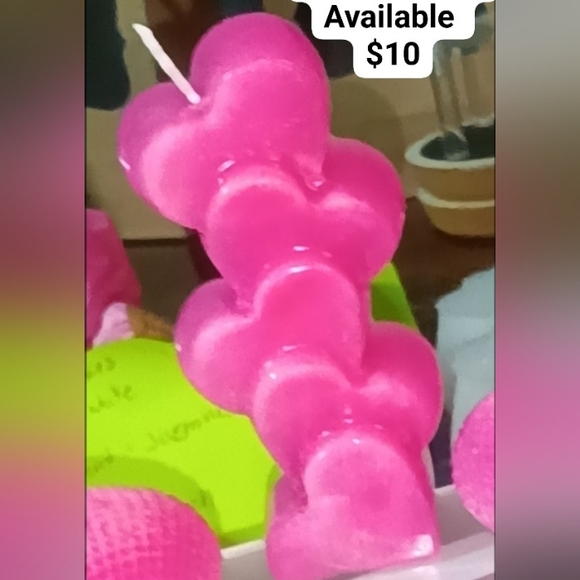 Stack of hearts Custom Candles!! - Picture 1 of 1